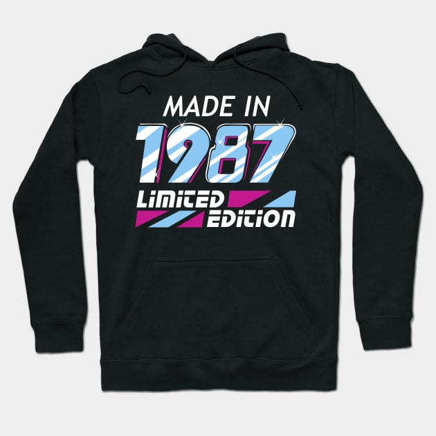 Made in 1987 Limited Edition Hoodie by KsuAnn